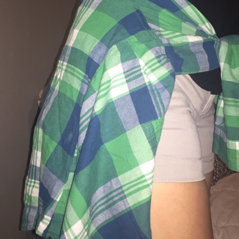 Oversized comfy Plaid OldNavy button down